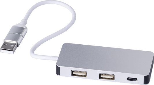 USB-hubb Layton | Aluminium | 3 portar