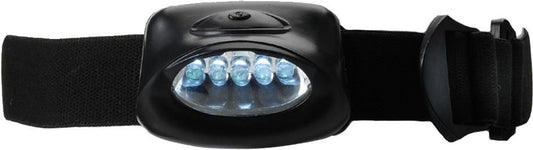 Pannlampa Kylie | Plast | 5 LED-lampor | 6 lägen