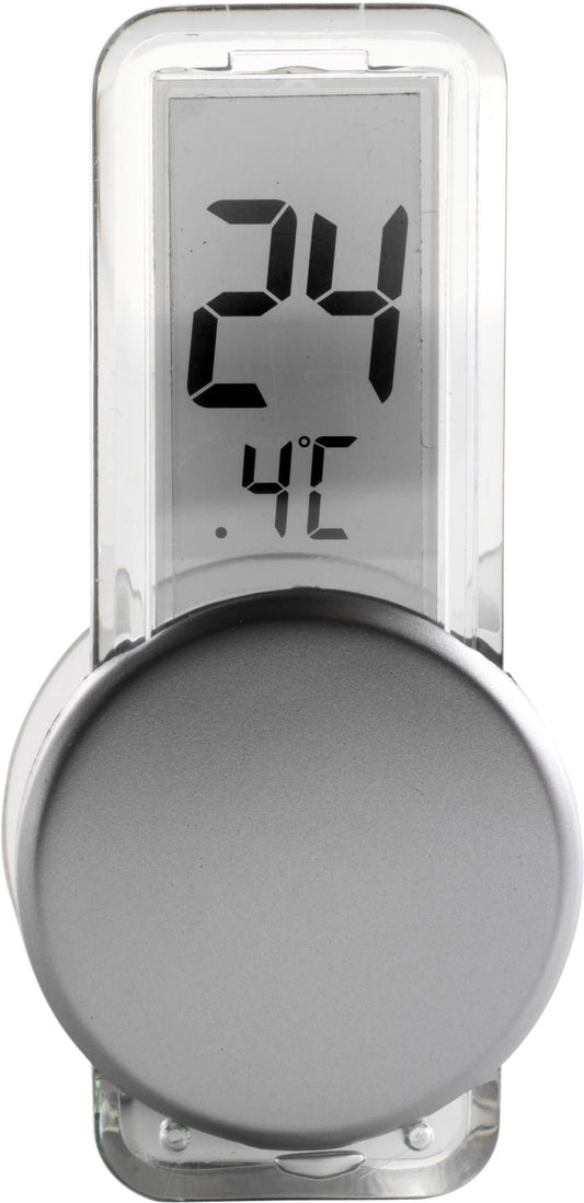 Termometer Roxanne | Plast | Sugkopp | Silver