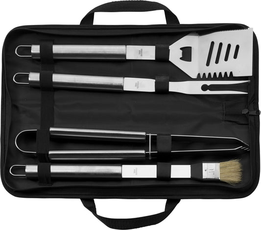 Grillset Silas | Rostfritt stål | 4 delar
