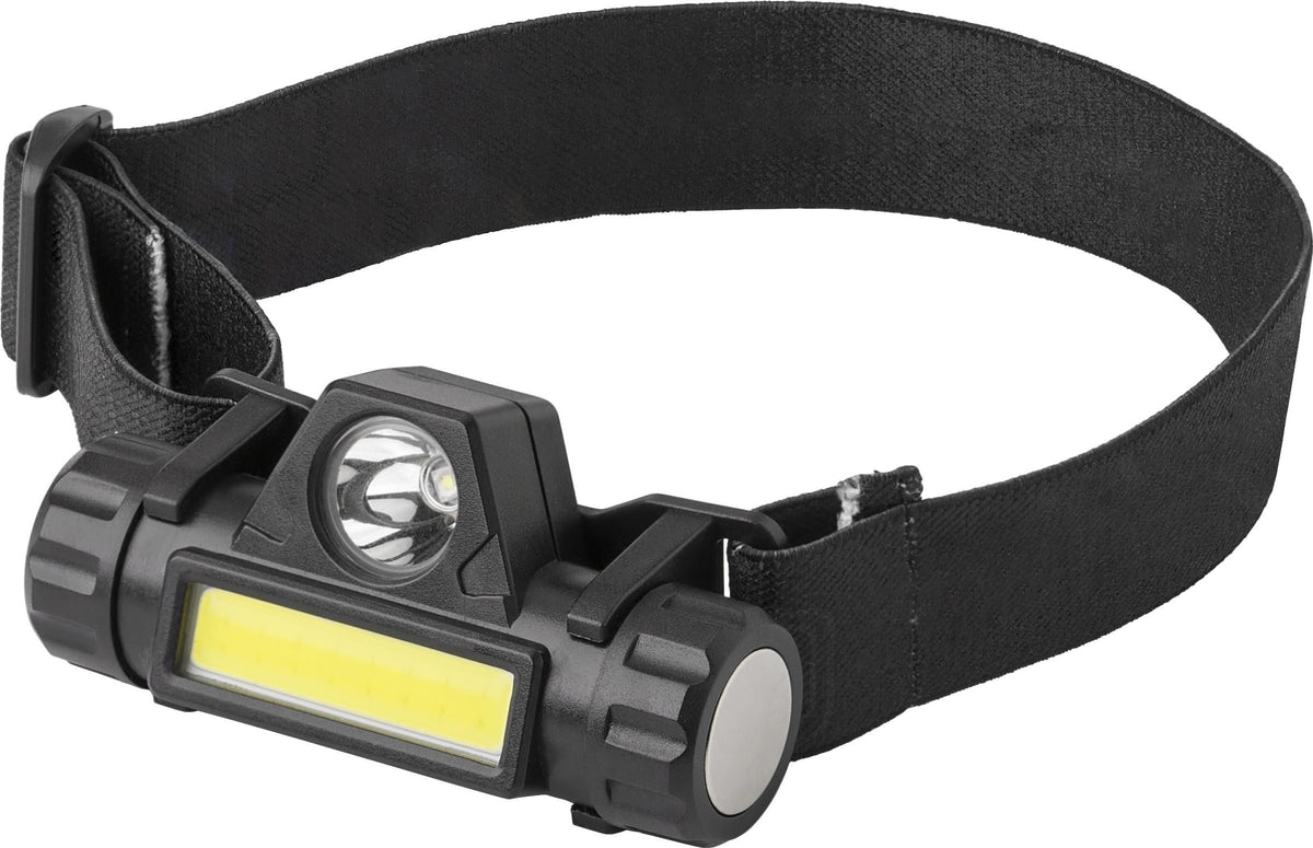 Strålkastare Mina | Plast | LED + COB | Laddbar via USB-C