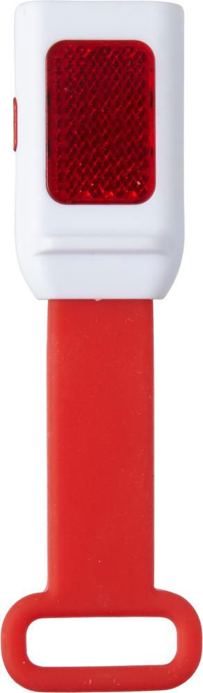 Cykelbelysning Duncan | Plast | 3+1 LED | Silikonrem