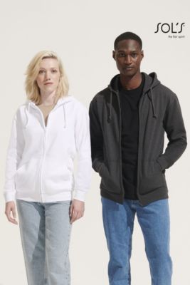 Hoodie - Unisex Heldragkedja Carter