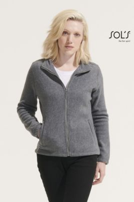 Jacka i fleece, Damjacka med dragkedja North Women