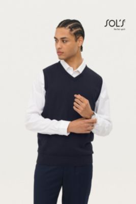 Ärmlös tröja, Väst, Unisex, Gentlemen