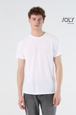 T-shirt - Unisex Rund Krage För Sublimering Sublima