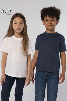 T-shirt - för barn Rund hals Regent Kids (1/2)