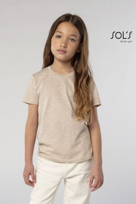 T-shirt - Barn Rundhalsad T-shirt i Jersey med Figurnära Tryck Crusader Kids