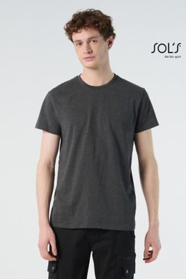 T-shirt, Herr, Imperial modell, Rund hals, Åtsittande passform
