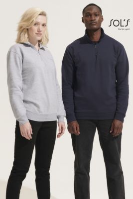 Tröja - Unisex Med Kvarts Dragkedja Hög Krage Conrad