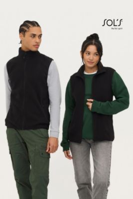 Väst - Unisex Microfleece Zip Factor Bw