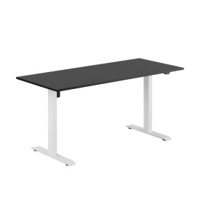 Svart skiva / Vitt stativ