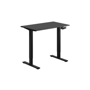 100x60cm - Svart skiva / Svart stativ