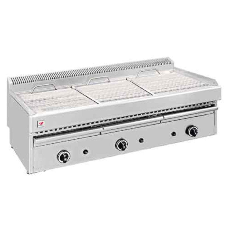 Vattengrill Gas 3-zon 27 kW Grillyta 3x (330x470) mm