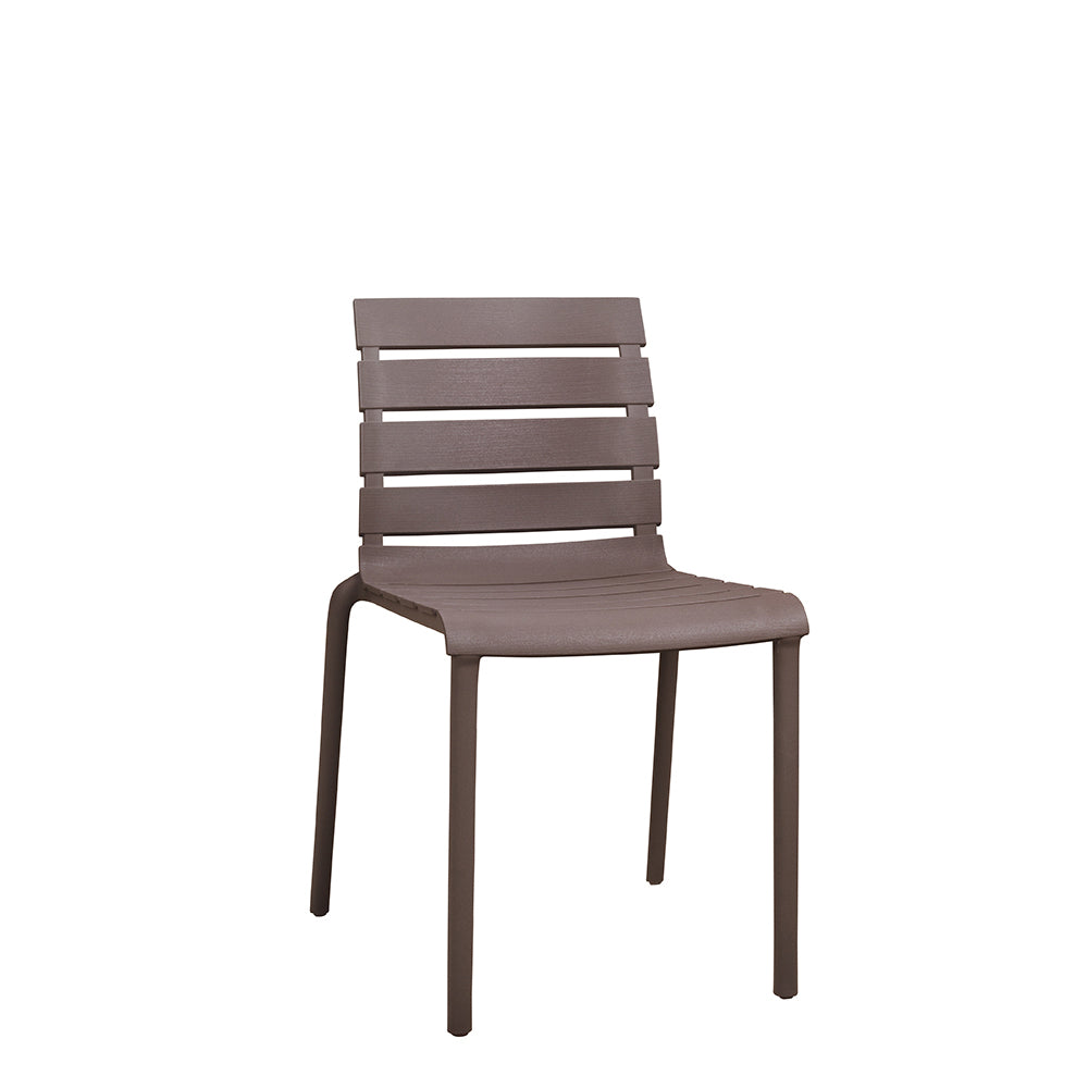 Plaststol Hedda – Taupe