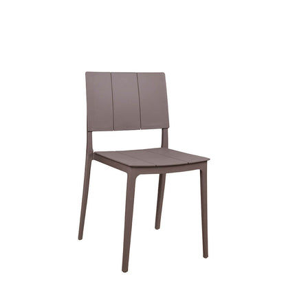 Plaststol Inga – Taupe