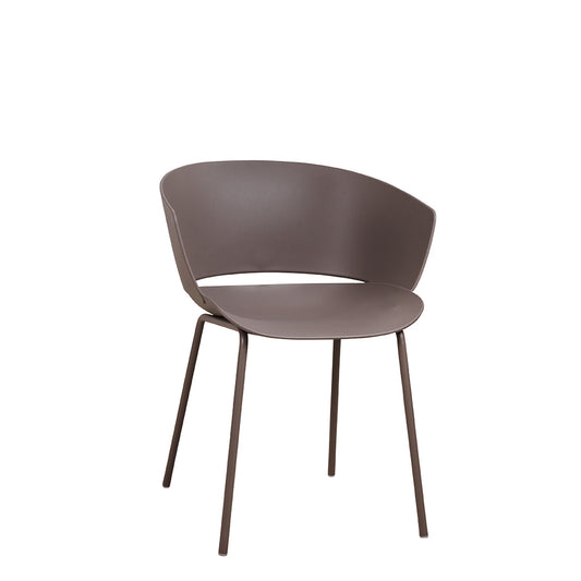 Plaststol Kajsa – Taupe