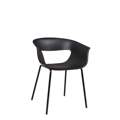 Plaststol Lova – Svart