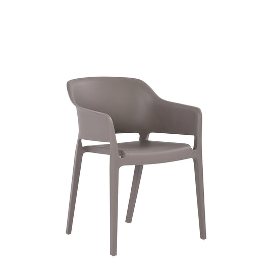 Plaststol Majvor – Taupe