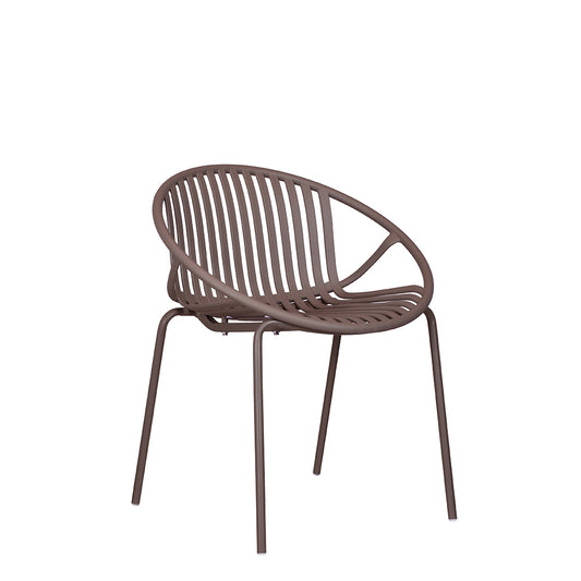 Plaststol Nanna – Taupe