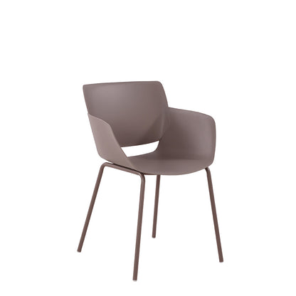 Plaststol Olivia – Taupe
