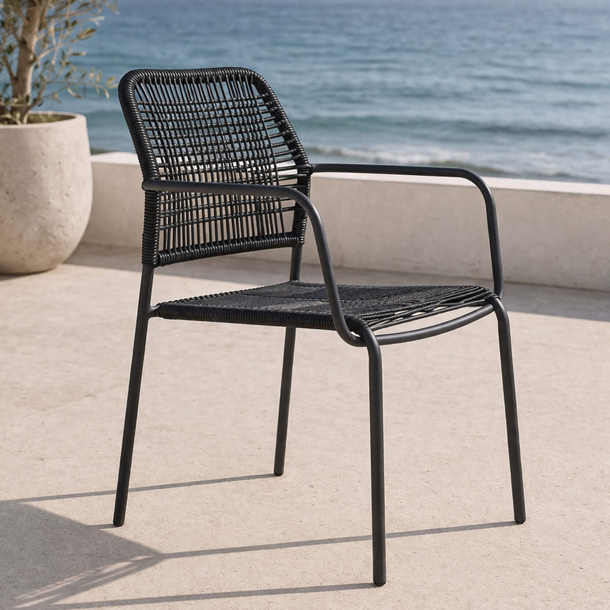 Repstol Lilly – Antracit