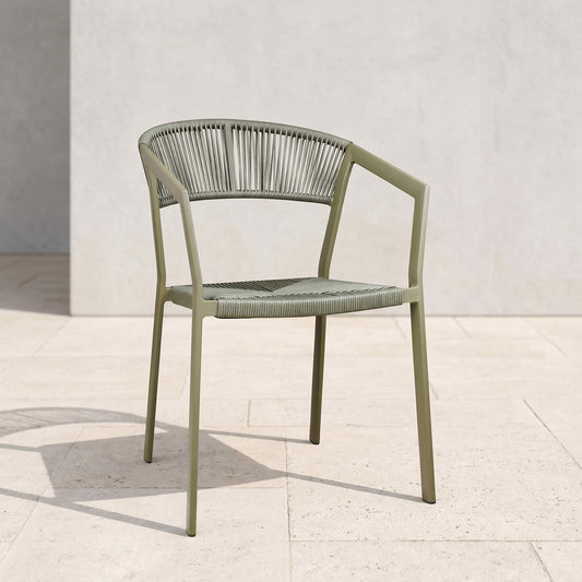 Rottingstol Klara – Grön