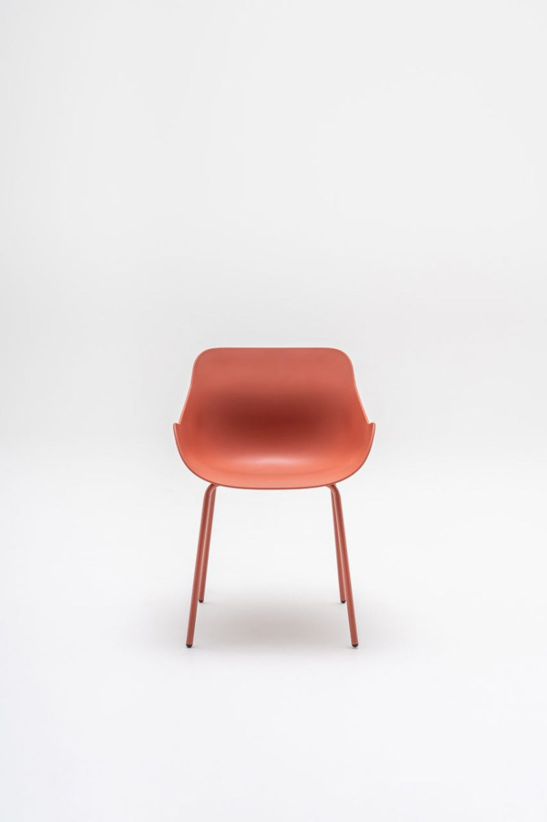 Baltic Basic Plaststol, tegelröd
