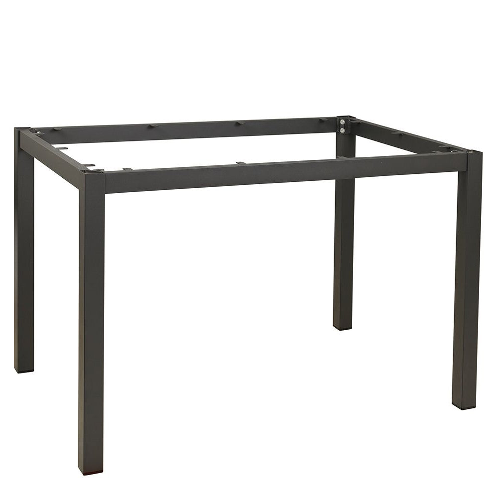 Utebordsstativ Borgholm – Antracit / För skiva 120 x 80 cm