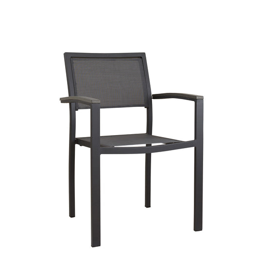 Utestol Vanja – Antracit/taupe
