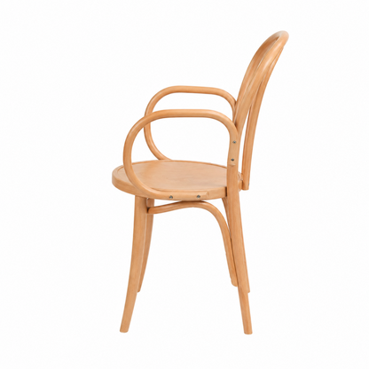 Restaurangstol MONET 18 ARM natur