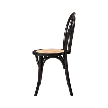 Bröllopsstol MONET WOOD RT svart