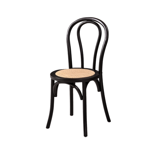 Bröllopsstol MONET WOOD RT svart