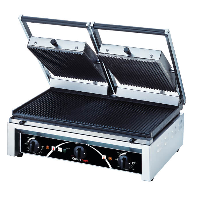 Klämgrill 220/520 mm 3,20 kW - Plattor 2 + 1